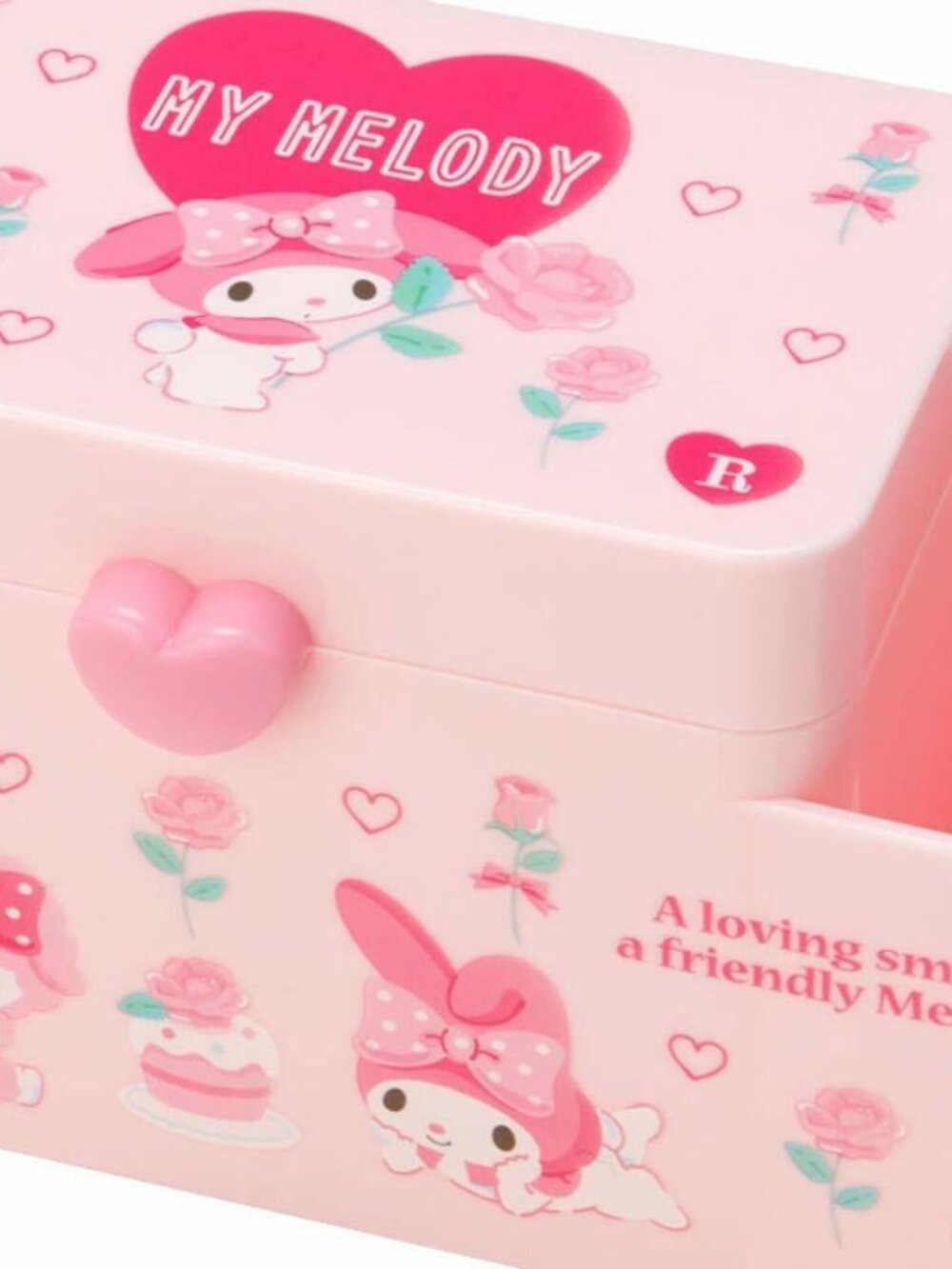 Sanrio My Melody Super Cute Pink Storage Chest Pen / Pencil Stand - Picture 2 of 6